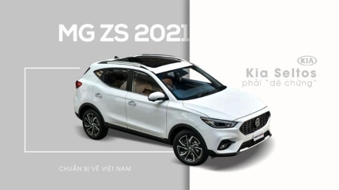 MG ZS 2021 chuẩn bị về Việt Nam, Kia Seltos phải “dè chừng”
