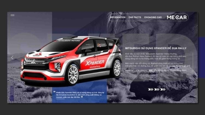 Mitsubishi sử dụng Xpander để đua Rally