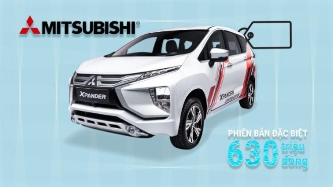 Mitsubishi Việt Nam giới thiệu mẫu xe Xpander phiên bản đặc biệt, giá 630 triệu đồng