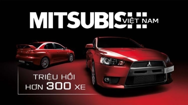 Mitsubishi Việt Nam triệu hồi hơn 300 xe