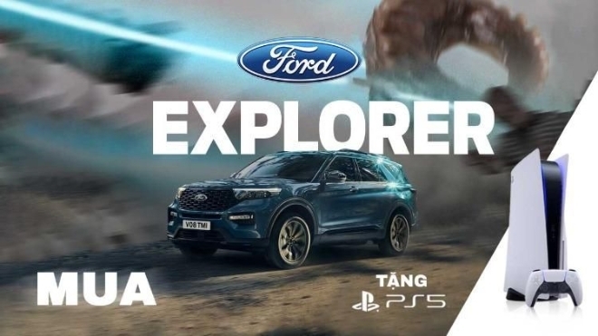 Mua Ford Explorer - Tặng PS5: Điều thú vị chỉ có ở Ford Tây Ban Nha