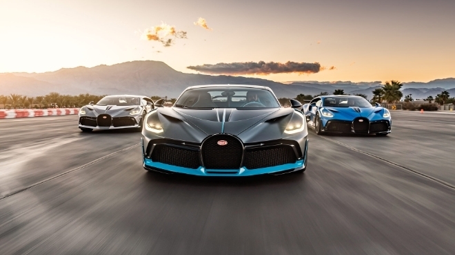 Ngây ngất với bộ 3 siêu phẩm triệu đô Bugatti Divo