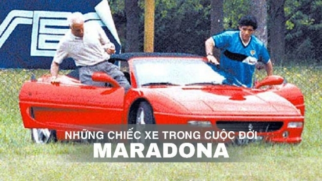 Những chiếc xe trong cuộc đời huyền thoại Maradona