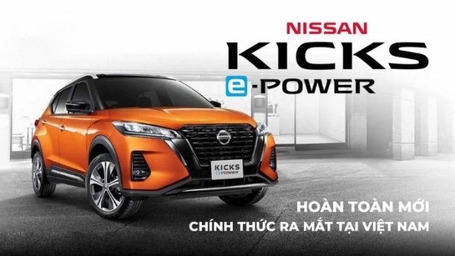 Nissan Kicks e-POWER hoàn toàn mới chính thức ra mắt tại Việt Nam
