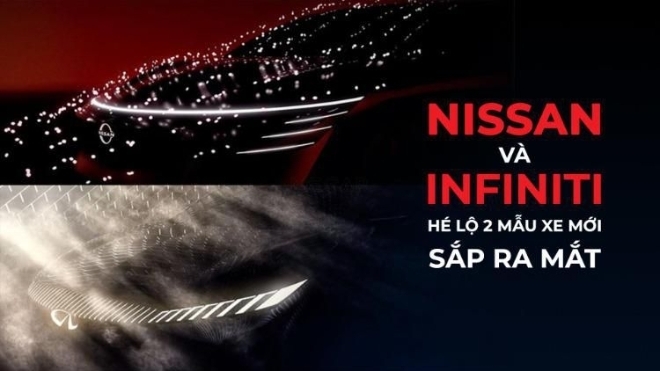Nissan và Infiniti hé lộ 2 mẫu xe mới sắp ra mắt
