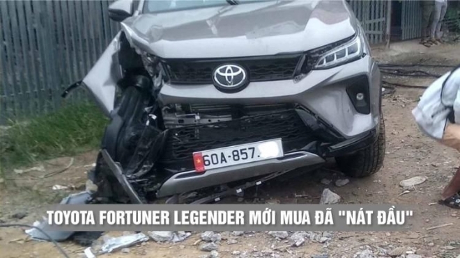 Đồng Nai: Toyota Fortuner Legender mới mua đã 