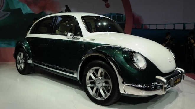 Ora Punk Cat - Xe điện nhái phong cách Volkswagen Beetle lộ diện ở Triển lãm Ô tô Thượng Hải 2021