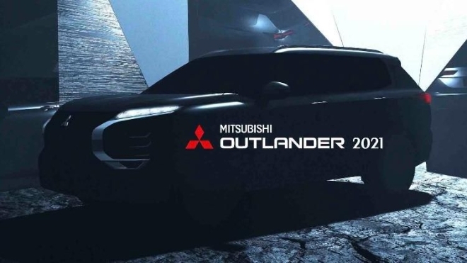 Outlander 2021 được Mitsubishi “nhá hàng”, lộ thêm ảnh thực tế