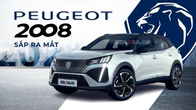 Peugeot 2008 2024 sắp ra mắt: Tinh chỉnh thiết kế, sử dụng động cơ hybrid
