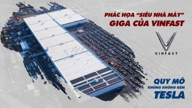 Phác họa 'siêu nhà máy' Giga của VinFast: Quy mô khủng không kém Tesla, có thể đặt tại Hà Tĩnh