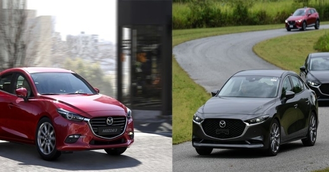 Phân biệt xe Mazda 3 2019 và Mazda 3 2020 qua hình ảnh