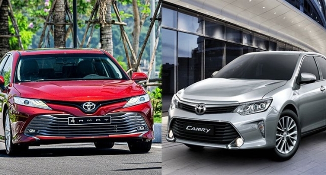 Phân biệt xe Toyota Camry nhập khẩu và lắp ráp trong nước