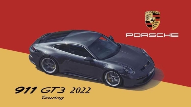 Porsche 911 GT3 Touring 2022 ra mắt