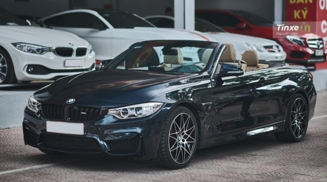 Qua thời hoàng kim, BMW 420i Convertible 2016 độ nhẹ M4 lên sàn giá chỉ gần 1,8 tỷ đồng