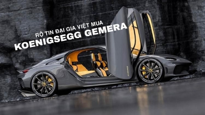 Rộ tin đại gia Việt mua Koenigsegg Gemera