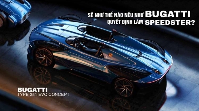 Sẽ như thế nào nếu như Bugatti quyết định làm Speedster?