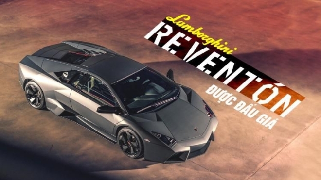 Siêu phẩm Lamborghini Reventon được đấu giá