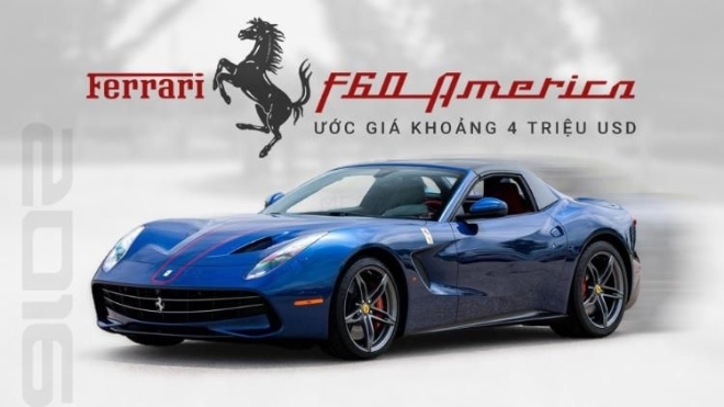 Siêu xe hàng hiếm Ferrari F60 America 2016 