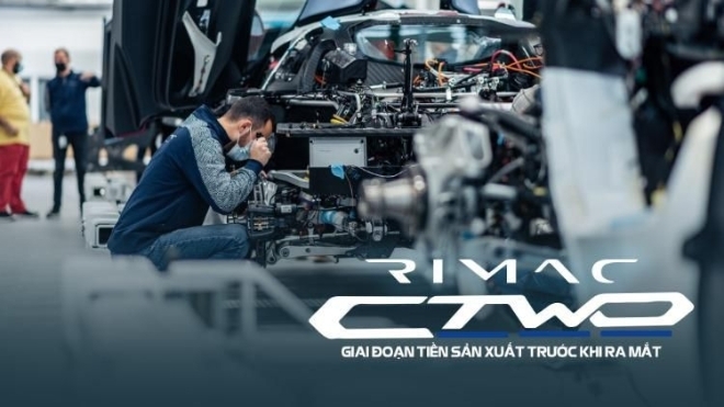 Siêu xe điện Rimac C_Two bước vào giai đoạn tiền sản xuất trước khi ra mắt năm 2021
