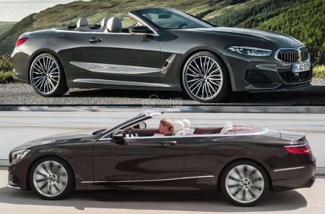 So sánh BMW 8-Series Convertible với Mercedes S-Class Cabriolet