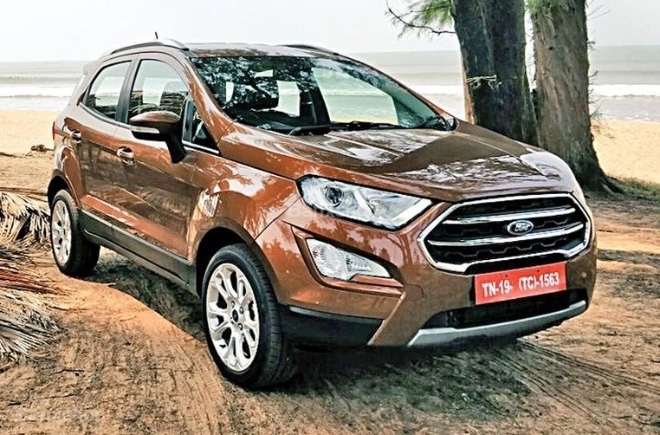 So sánh giá phiên bản Ford EcoSport Titanium tại thị trường Ấn Độ và Việt Nam