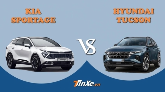 So sánh Kia Sportage và Hyundai Tucson 2022: Nội chiến SUV cỡ C xứ Hàn