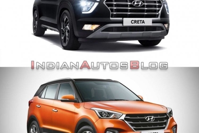 So sánh nhanh Hyundai Creta 2020 và Hyundai Creta 2018