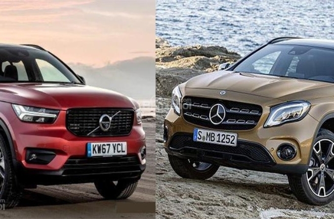 So sánh Volvo XC40 và Mercedes-Benz GLA 2018