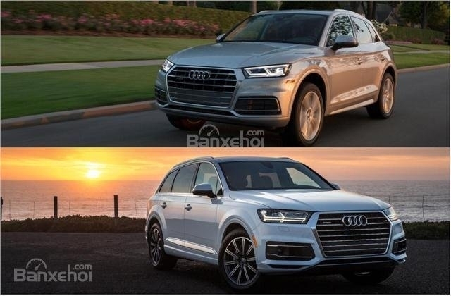 So sánh xe Audi Q5 và Audi Q7 2018: Chiến thắng gọi tên Q5