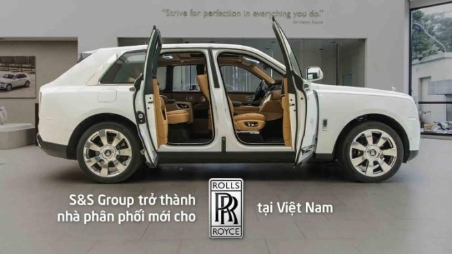 S&S Group trở thành nhà phân phối mới cho Rolls Royce tại Việt Nam