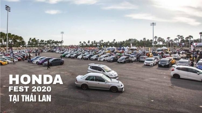 Sự kiện Honda Fest 2020 tại Thái Lan với hàng trăm xe Honda độ độc đáo