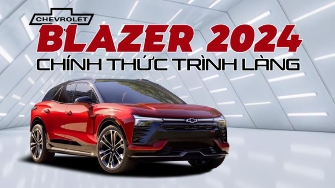 SUV điện Chevrolet Blazer 2024 chính thức trình làng