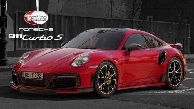 TechArt ra mắt gói độ hầm hố cho Porsche 911 Turbo S