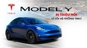 Tesla Model Y bị triệu hồi vì lỗi hệ thống treo