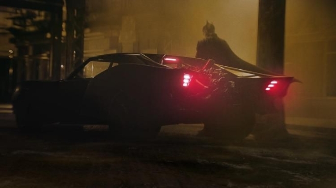 Tổng hợp những hình ảnh của chiếc Batmobile trong phim Batman mới