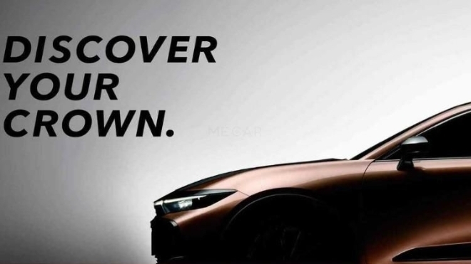 Toyota Crown 2023 tiếp tục nhá hàng trước ngày ra mắt chính thức