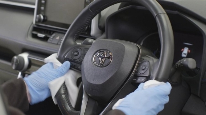 Toyota liệt kê 40 chi tiết cần được lau sạch trên ô tô để phòng chống dịch Covid-19