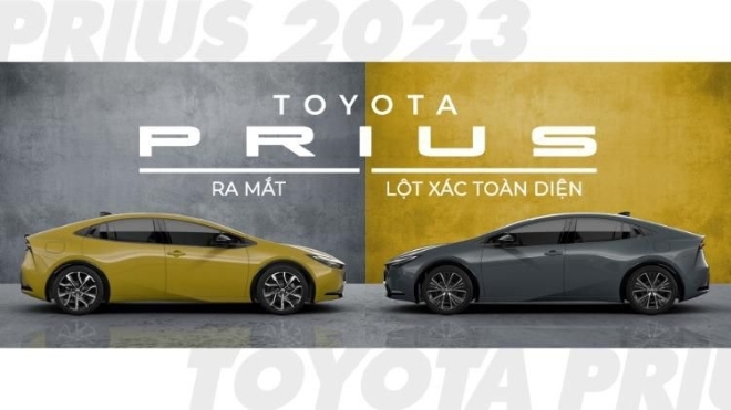 Toyota Prius 2023 ra mắt: Lột xác toàn diện