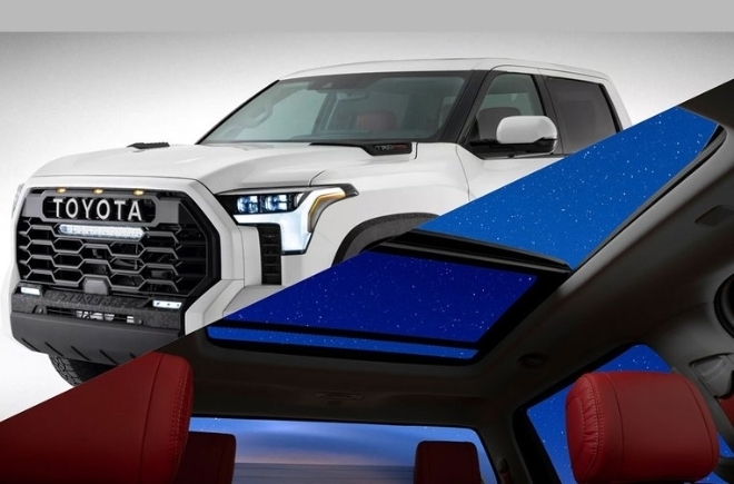 Toyota Tundra 2022 lộ diện cửa sổ trời siêu rộng, thách thức lớn với Ford F-150