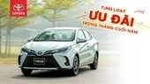 Toyota Việt Nam tung loạt ưu đãi trong tháng cuối năm