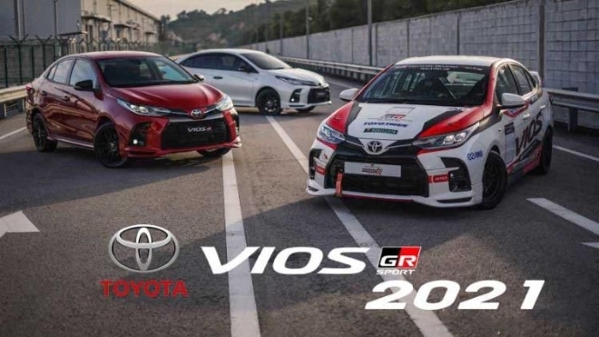 Toyota Vios tung ra phiên bản thể thao GR-S với diện mạo hầm hố