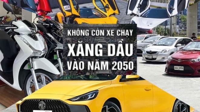TP. Hồ Chí Minh dự kiến năm 2050 sẽ dừng cấp đăng ký mới cho các xe chạy xăng, dầu