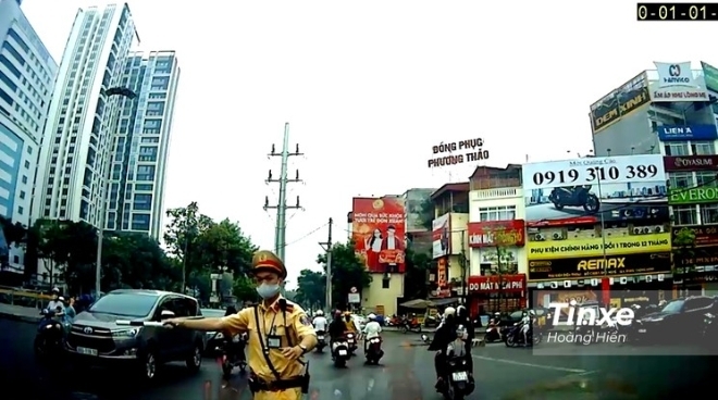 Tư vấn giao thông: Cẩn thận với lỗi phạt tới 400.000 tại ngã tư Tam Trinh - Minh Khai