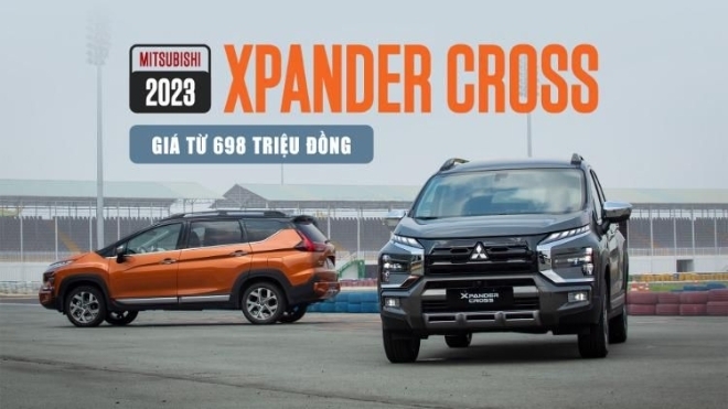 “Vén màn” Mitsubishi Xpander Cross 2023: Giá từ 698 triệu đồng, sở hữu nhiều tính năng hiện đại bậc nhất phân khúc