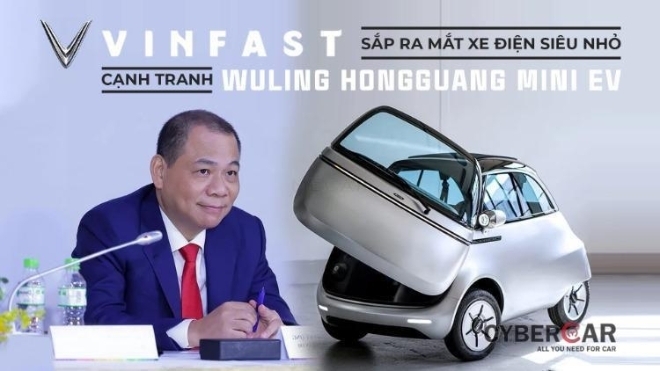 VinFast sắp ra mắt xe điện siêu nhỏ, cạnh tranh Wuling Hongguang Mini EV