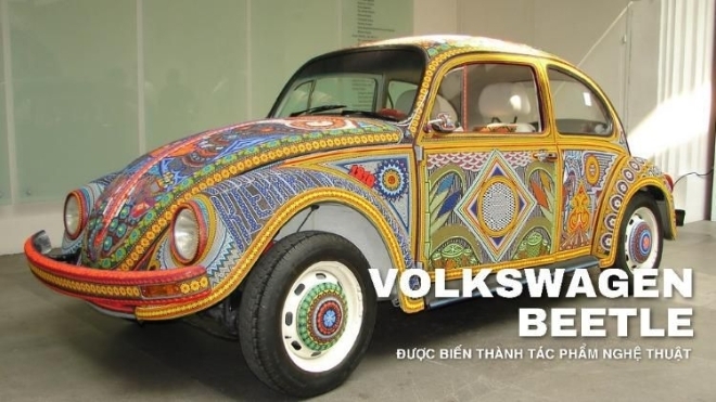 Volkswagen Beetle được biết thành tác phẩm nghệ thuật mang tên “volcho”