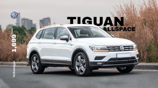 Volkswagen Việt Nam ra mắt Tiguan Allspace, giá từ 1,699 tỷ đồng
