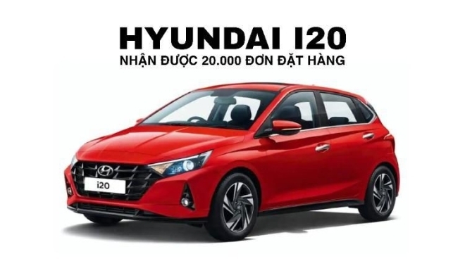 Vừa ra mắt, Hyundai I20 mới đã nhận được 20.000 đơn đặt hàng