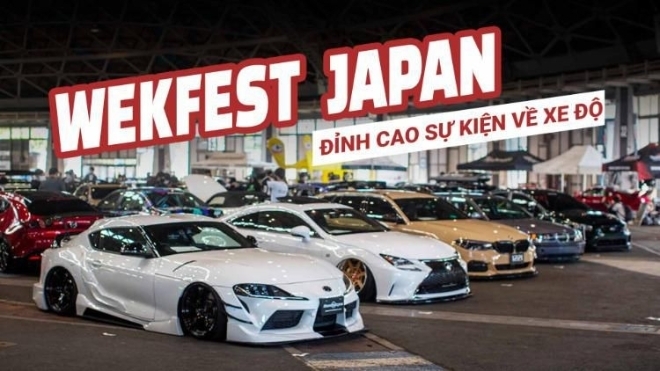 Wekfest Japan: Đỉnh cao sự kiện về xe độ