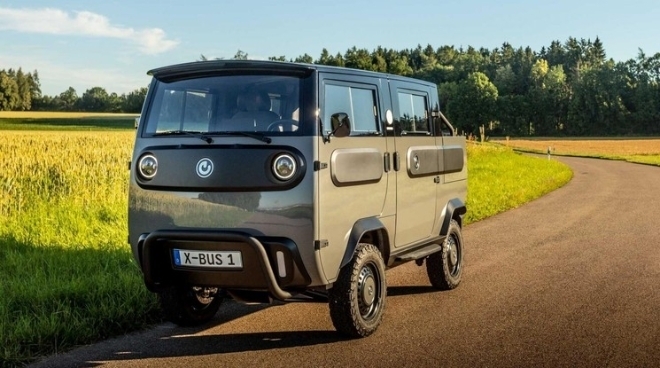 Xbus - Chiếc bán tải điện bé nhỏ, ngộ nghĩnh của người Đức được ra mắt chính thức